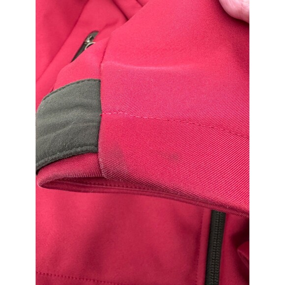 Columbia Titanium Softshell Fleece Lined Packable Women's Coat Size M Red Olive - Picture 13 of 14